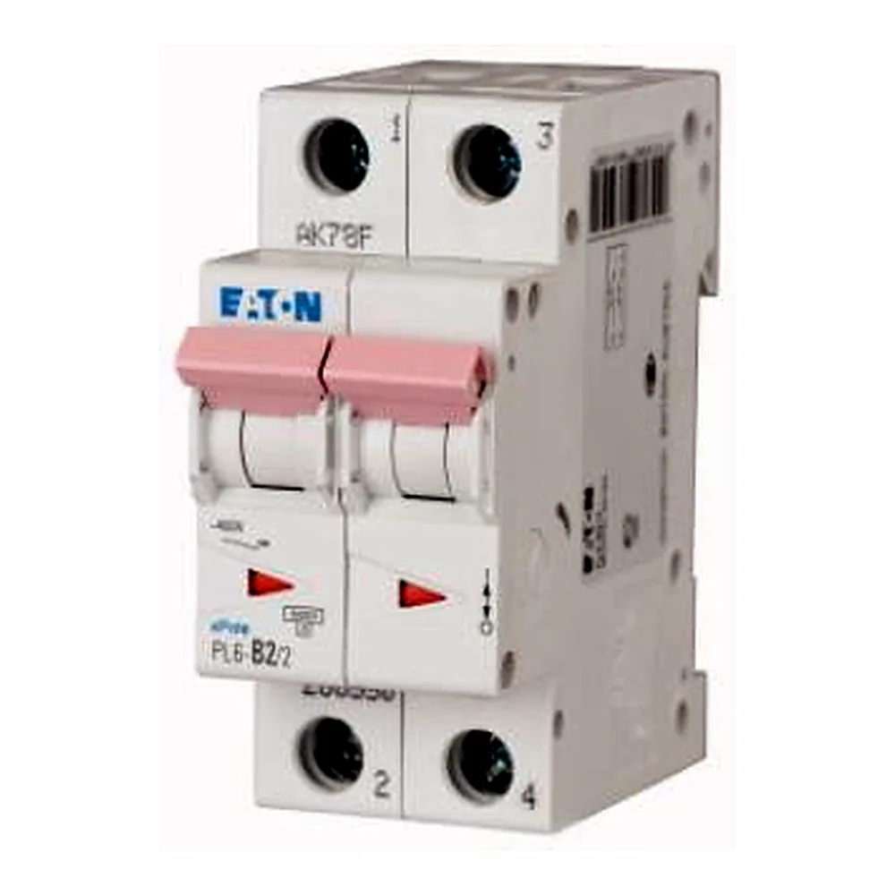 Автоматичний вимикач Eaton PL7-B2/2 2p B 2А, Eaton (Moeller)
