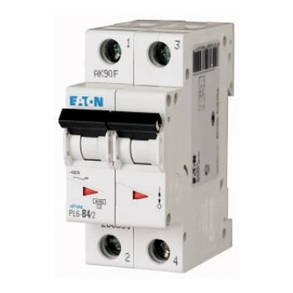 Автоматичний вимикач Eaton PL7-B4/2 2p B 4А, Eaton (Moeller)