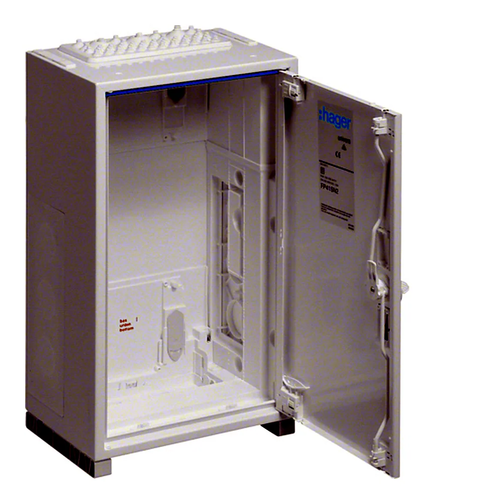 Щит Univers IP44/II 650x300x205 1 секція, Hager
