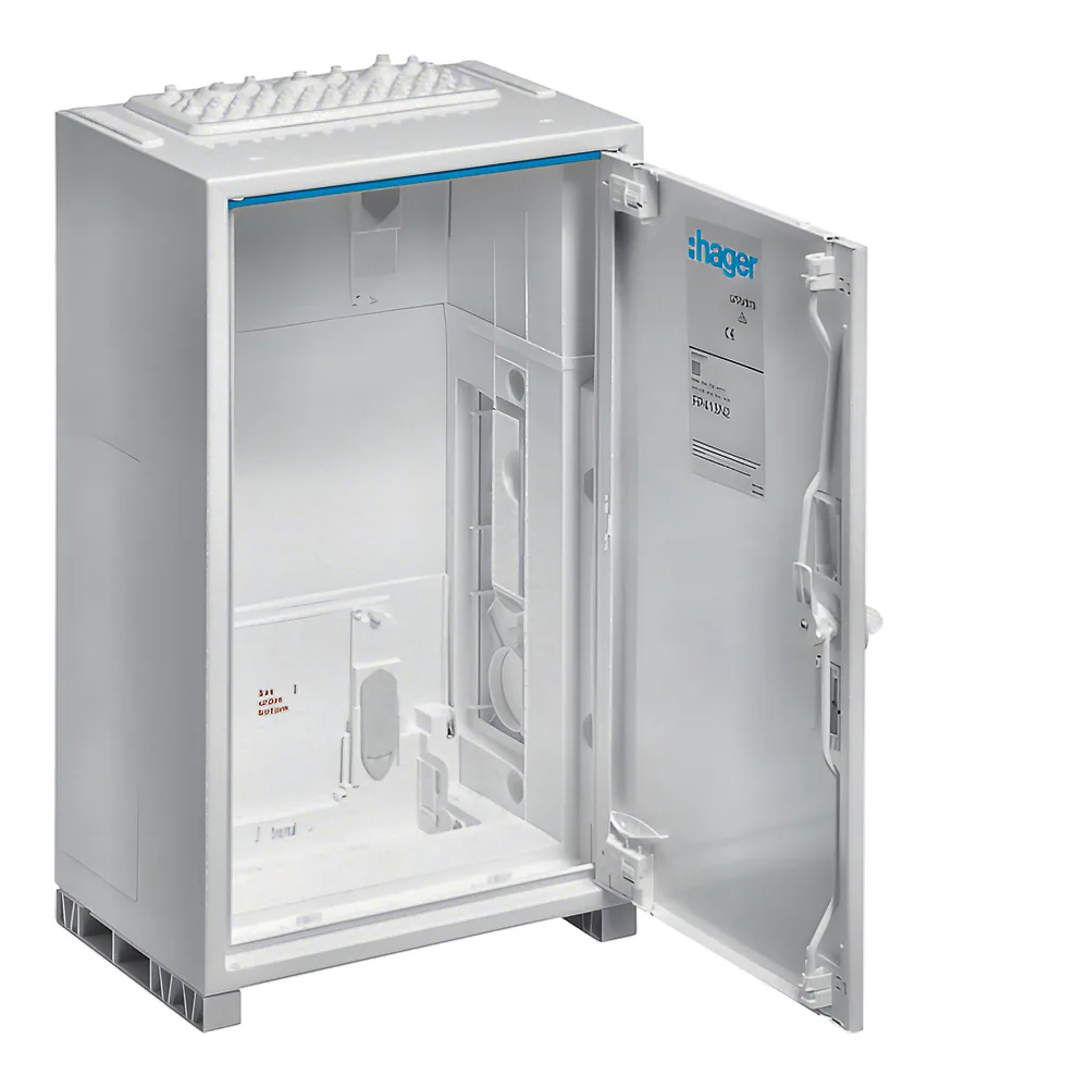 Модульний щит Univers IP44/II 650х300х205 мм 1 секція Hager FP41SN2