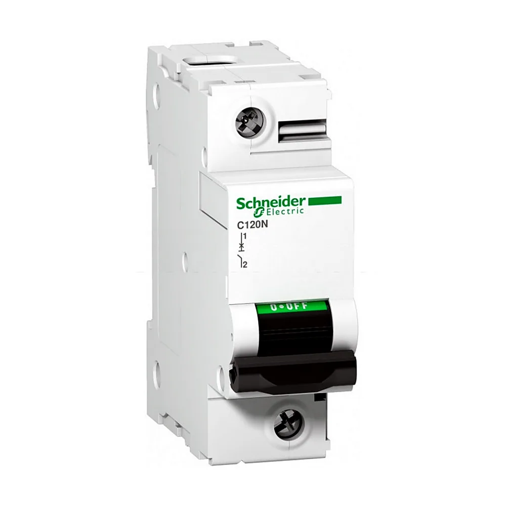 Автоматичний вимикач C120N, 1P 63A хар-ка C, 10кА, A9N18356, Schneider Electric