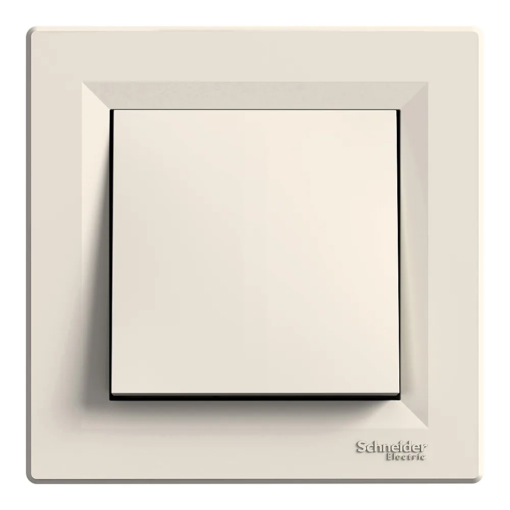 Кнопка Asfora гвинтова кремовий Schneider Electric EPH0800323