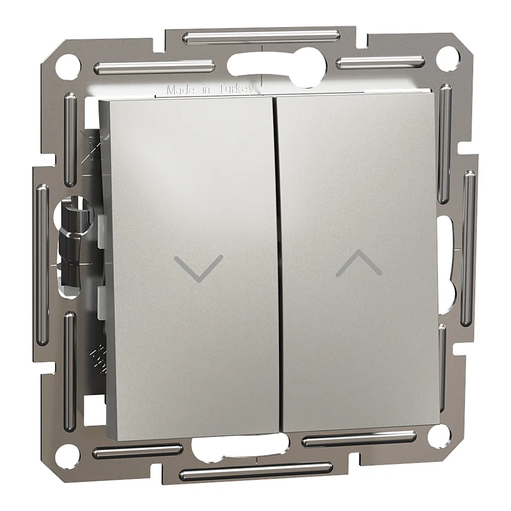Вимикач для жалюзі Asfora самозатискний бронза Schneider Electric EPH1300169