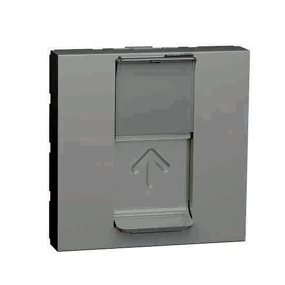 Центр плата RJ45Keystone/Systimax 2 м білий, Unica New, NU946118, Schneider Electric