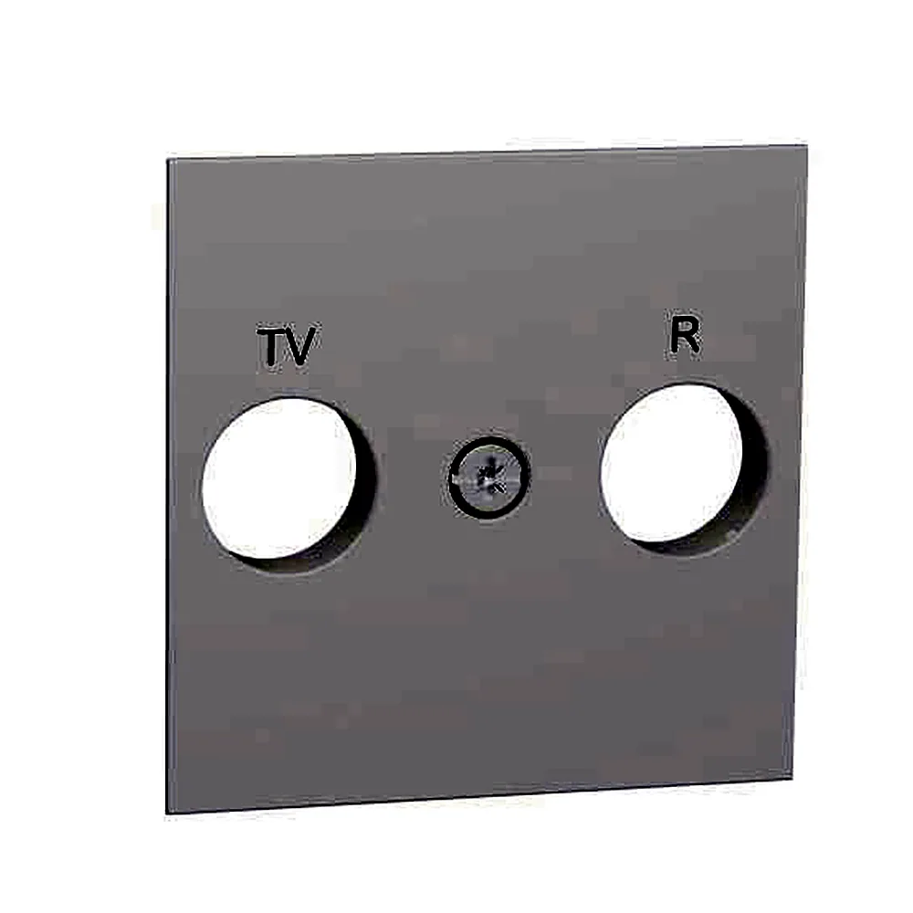 Централ. плата розетки TV/FM білий, Unica New, NU944018, Schneider Electric