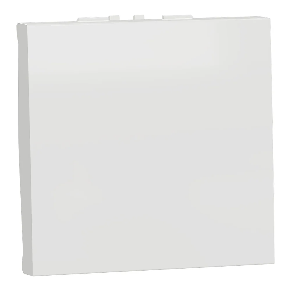 Вимикач 1-клавішний схема 1 16 А 2 модулі білий Unica New Schneider Electric NU326118