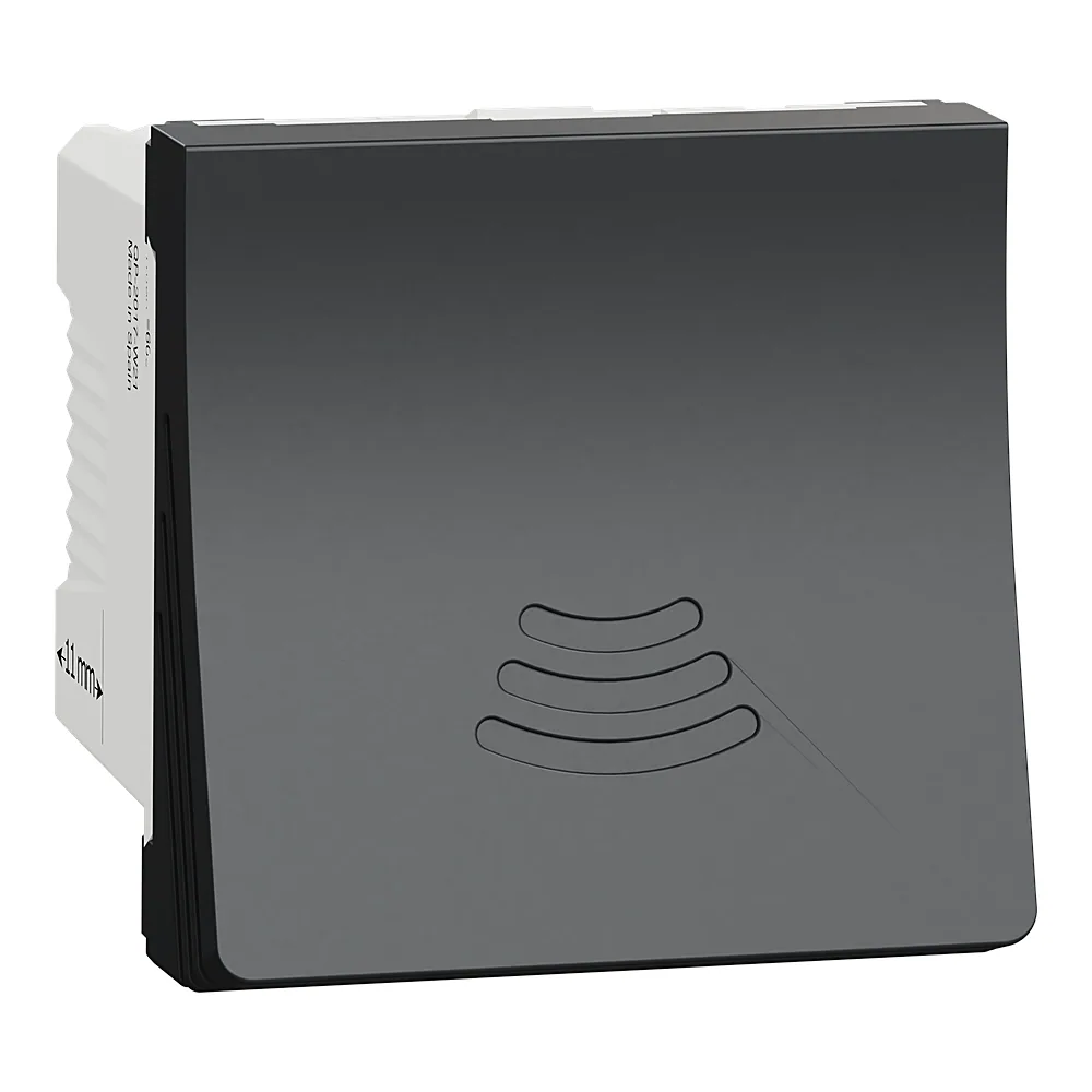 Зумер 2 модулі антрацит Unica New Schneider Electric NU378554