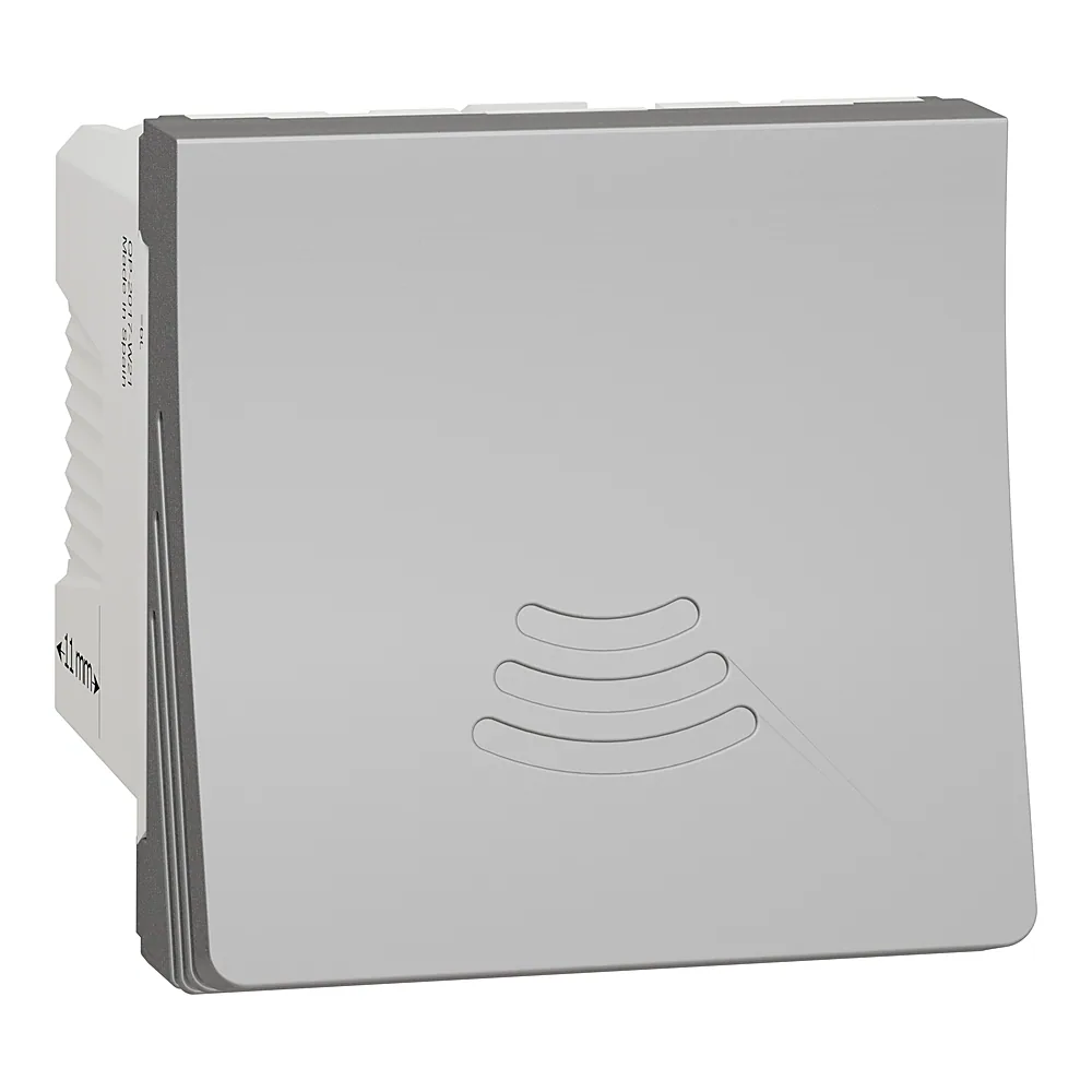 Зумер 2 модулі алюміній Unica New Schneider Electric NU378530