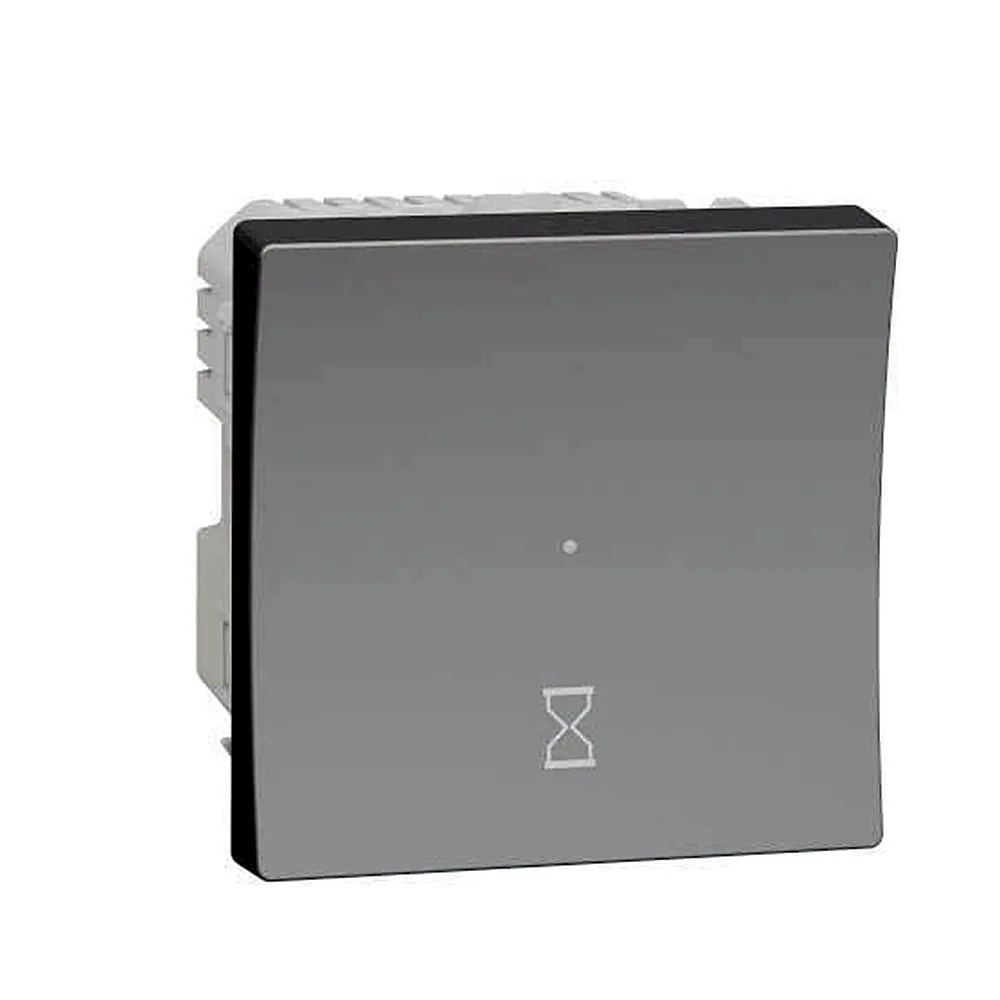 Таймер зворотнього відліку 10 A алюміній, Unica New, NU353530, Schneider Electric