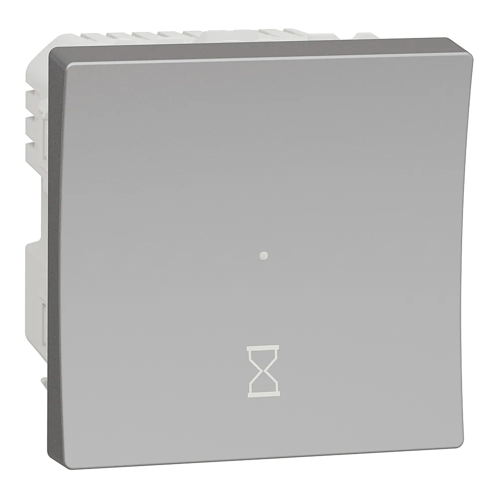 Таймер зворотнього відліку 10 А алюміній Unica New Schneider Electric NU353530