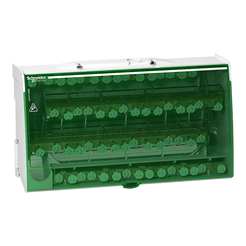 Блок розподільчий LINERGY DS 4P 125 А 4х15 пружинних клем Schneider Electric LGY412560
