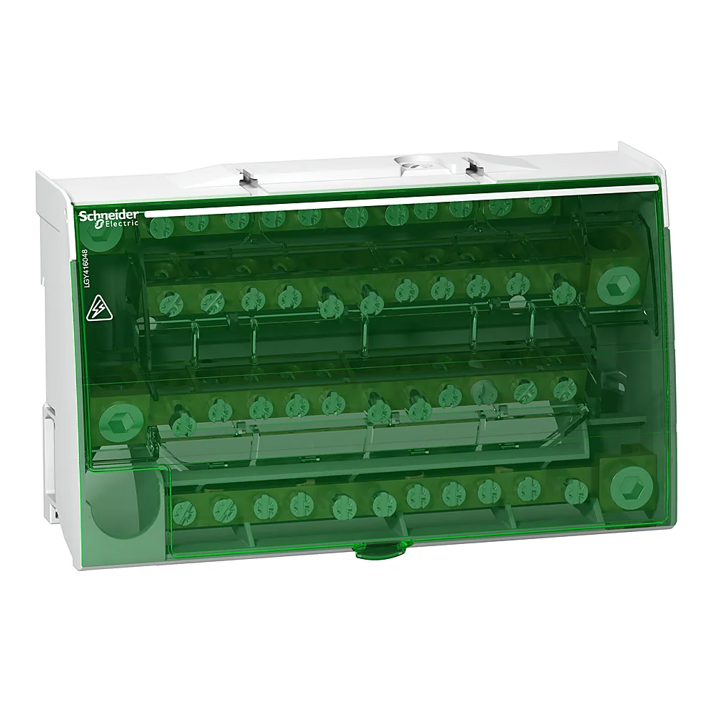 Блок розподільчий LINERGY DS 4P 160 А 4х12 приєднань Schneider Electric LGY416048
