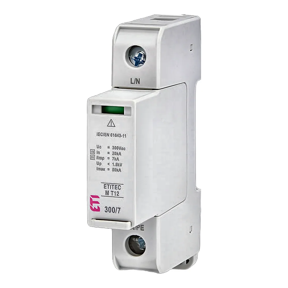 Обмежувач перенапруг ETITEC M T12 300/7 1+0 1P TNC ETI 2440500