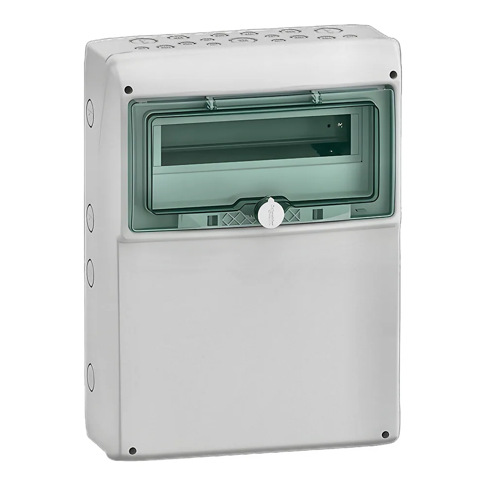 Модульний щит Mureva IP65 12 модулів з плоскою панеллю Schneider Electric 13192