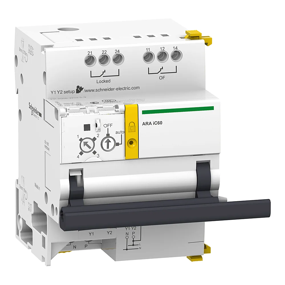 Пристрій автоматичного повторного вмикання ARA 1-2P Schneider Electric A9C70132
