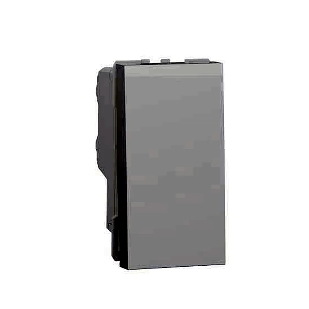 Двополюсний вимикач 16А 1 мод білий, Unica New, NU316218, Schneider Electric