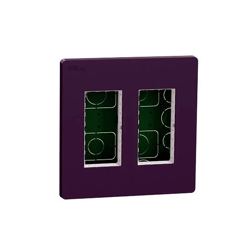 Блок unica system+ прих.вст. 2х2 антр., Unica New, NU172454, Schneider Electric