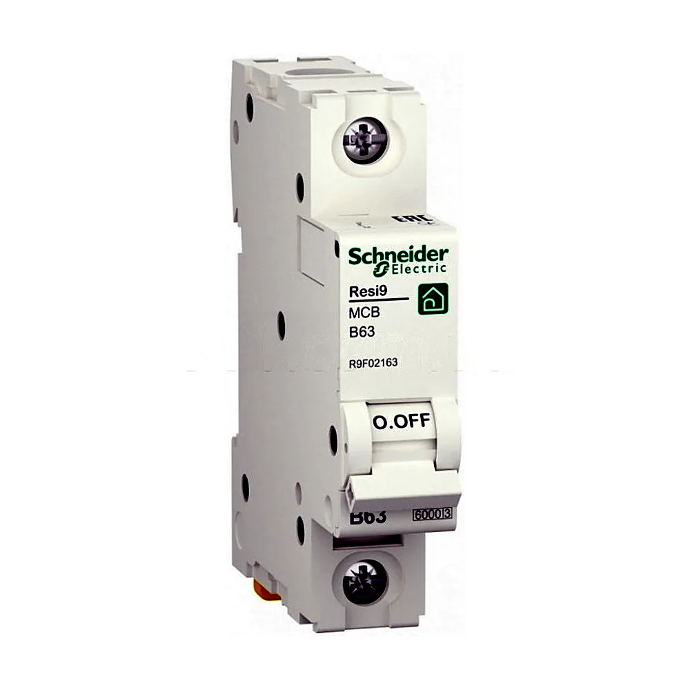 Автоматичний вимикач RESI9 6kA 1P 63A, хар-ка B, Schneider Electric