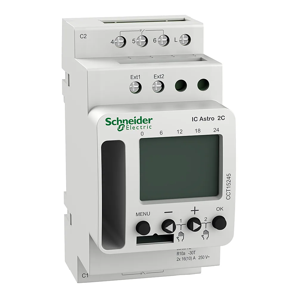 Реле часу астрономічне IC ASTRO 2C без Bluetooth-модуля Schneider Electric CCT15245