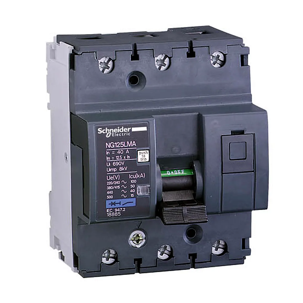 АВТ.ВИМИКАЧ NG125L 3П 25A MA, Schneider Electric