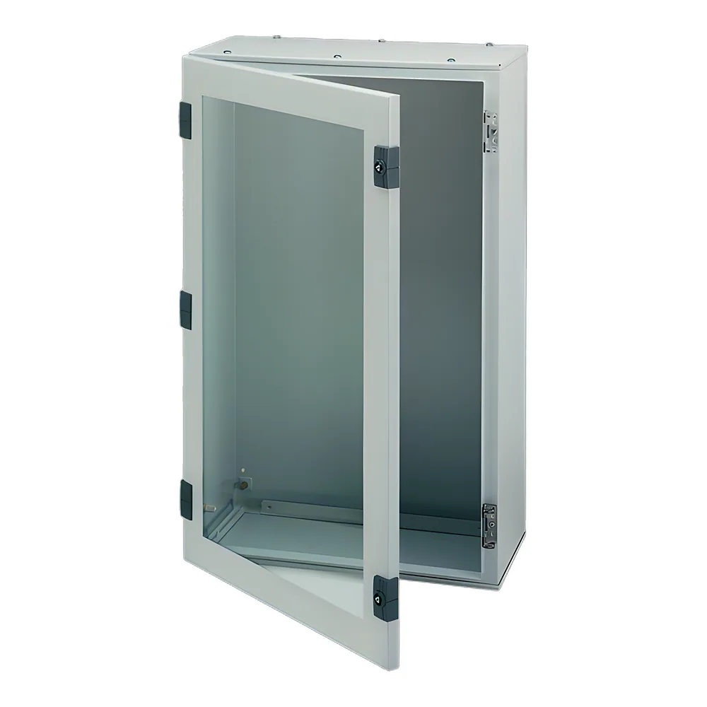 Шафа металева ORION Plus IP65 прозорі двері 650х500х250 мм Hager FL170A