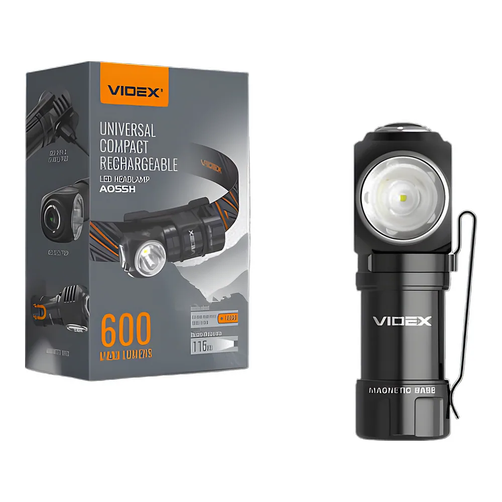Ліхтарик світлодіодний портативний 600 лм 5700 K Videx VLF-A055H