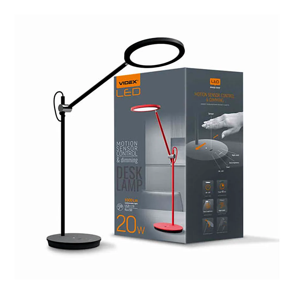 LED лампа настiльна VIDEX  VL-TF15B 20W 4100K