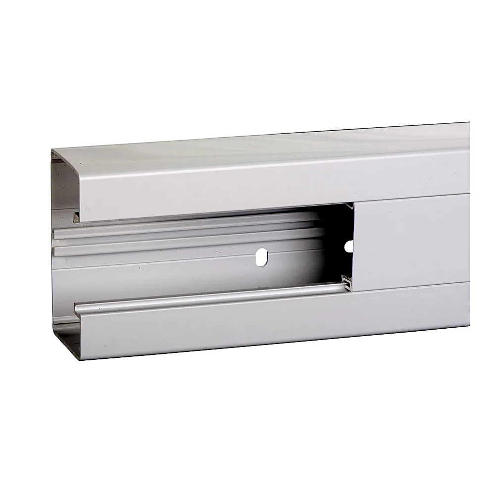 КОРОБ 95Х55ММ С КРЫШКОЙ OL45 ПВХ RAL9003