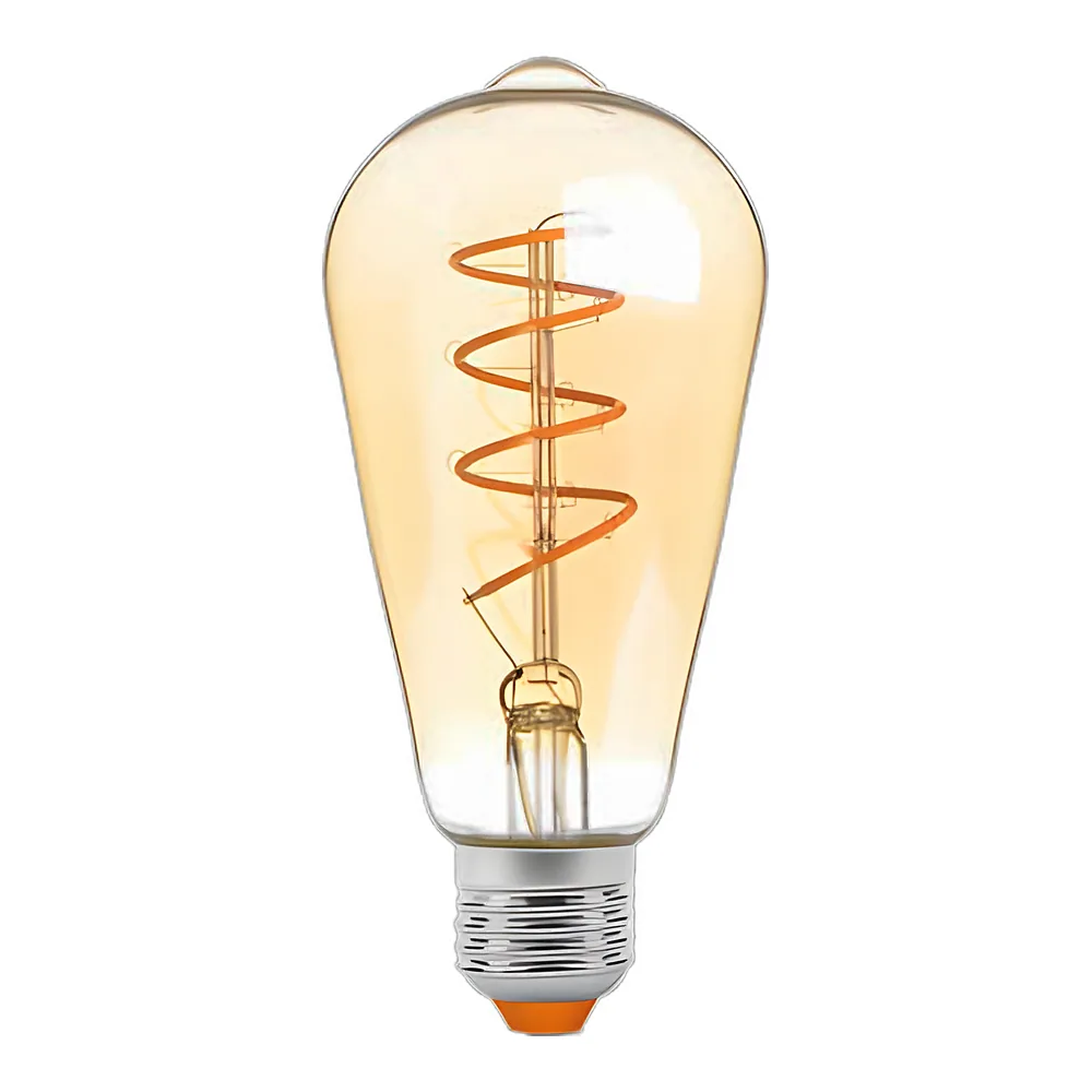 Світлодіодна лампа Filament ST64FASD 5 Вт E27 2200 K дімерна бронза Videx VL-ST64FASD-05272