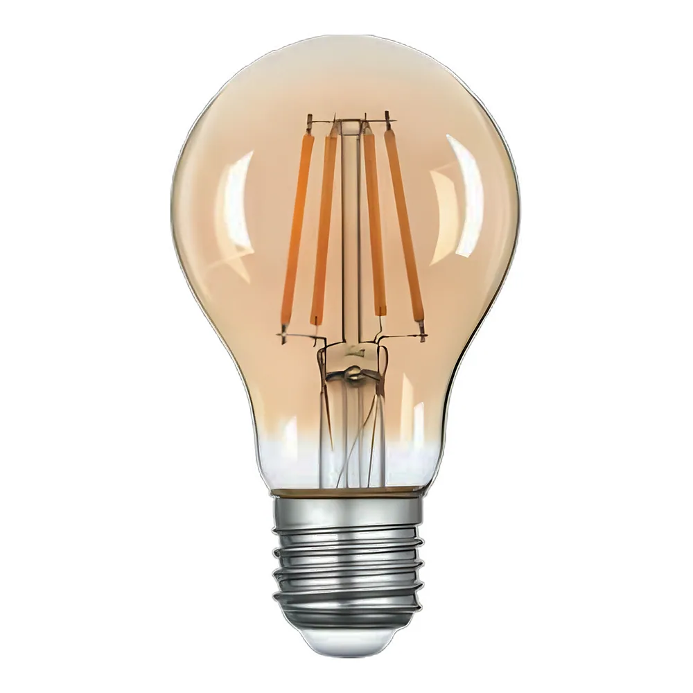 Світлодіодна лампа Filament A60 7 Вт E27 2200 K бронза TITANUM TLFA6007272A