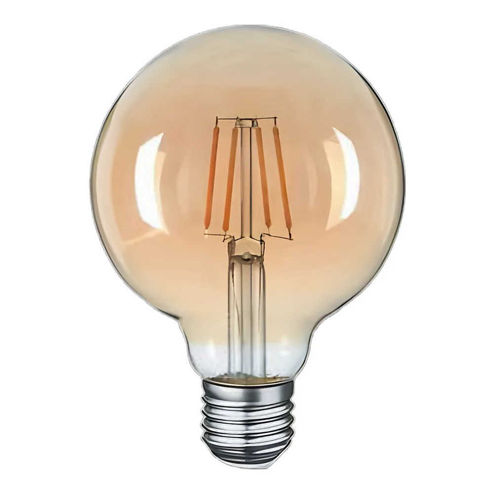 Світлодіодна лампа Filament G95 6 Вт E27 2200 K бронза TITANUM TLFG9506272A
