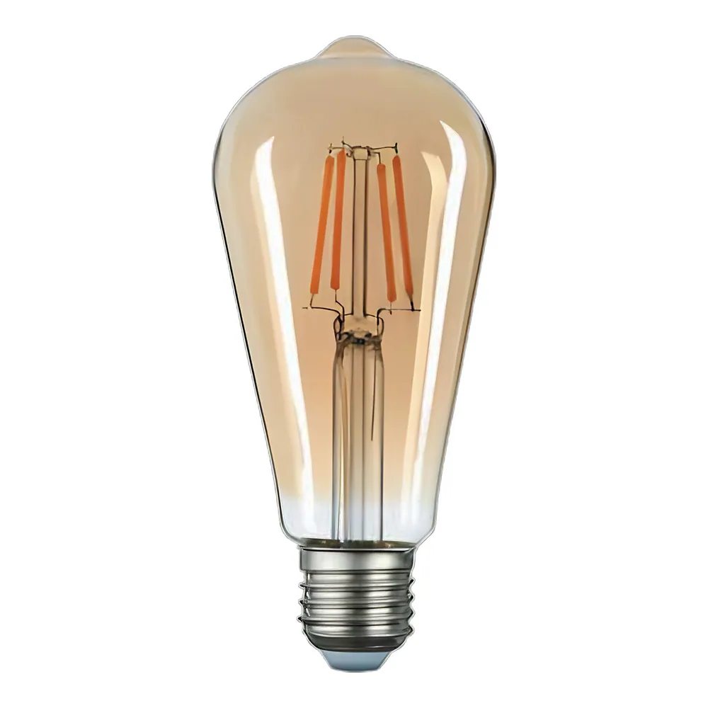 Світлодіодна лампа Filament ST64 6 Вт E27 2200 K бронза TITANUM TLFST6406272A