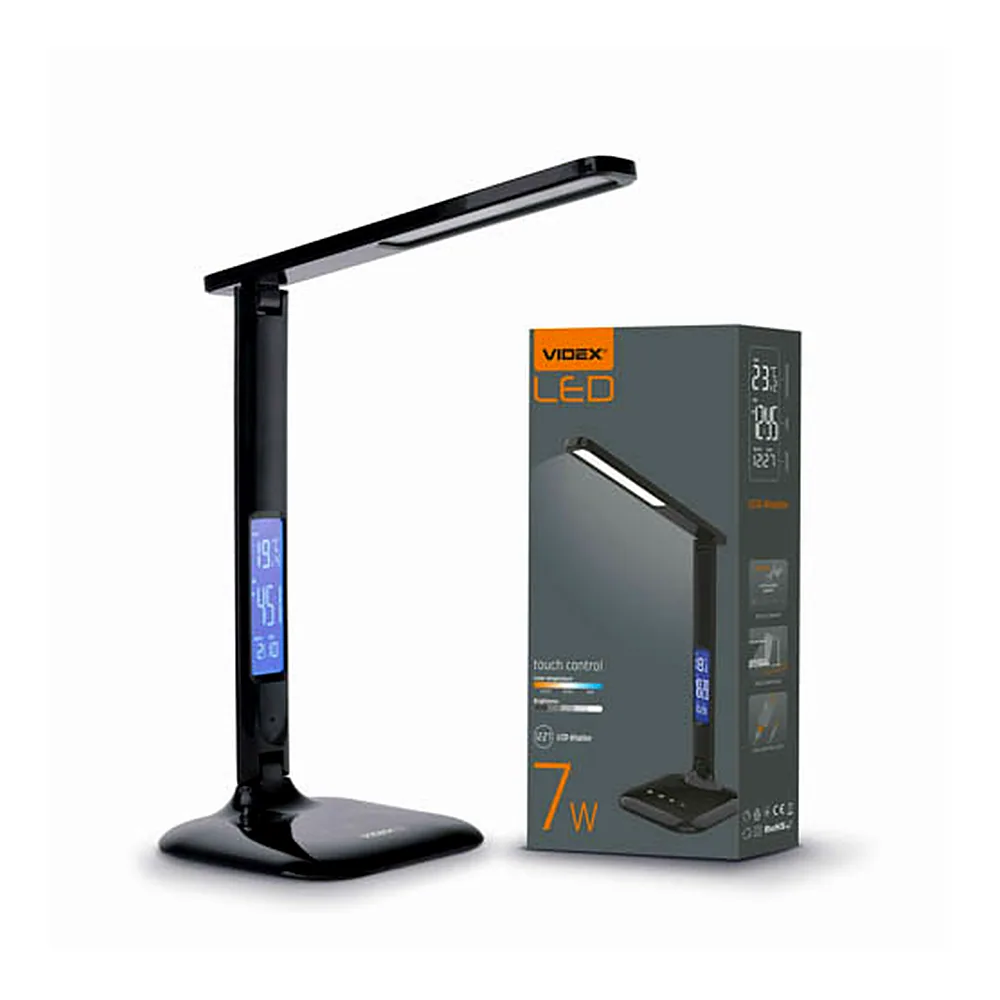 LED лампа настiльна VIDEX TF05B 7W 3000-5500K