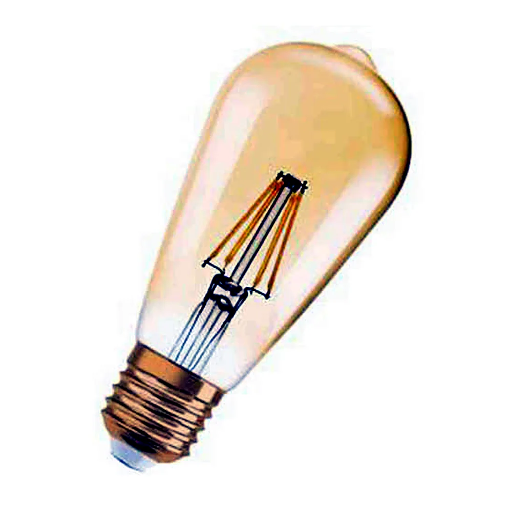 Філаментна світлодіодна лампа 1906LEDISON 4W/825 230VFILGD E274X1OSRAM