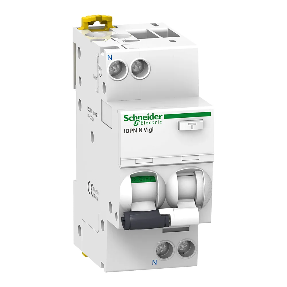 Диференційний автоматичний вимикач iDPN VIGI 1PPN 25 А C 6000 30 мА A-SI Schneider Electric A9D33625