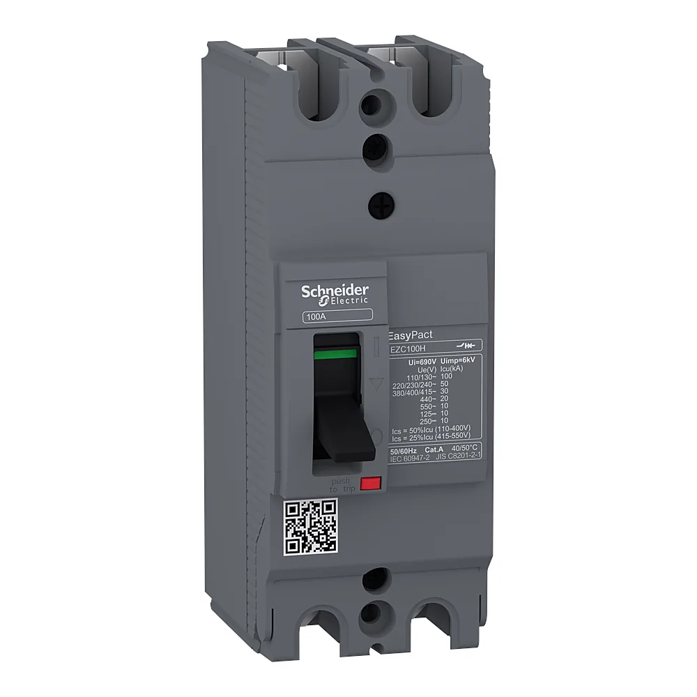 Автоматичний вимикач EasyPact EZC100H 2P2T 30 кА 415 В 63 А Schneider Electric EZC100H2063