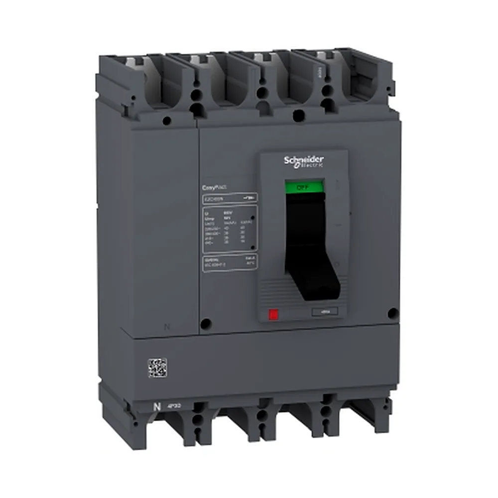 Автоматичний вимикач EASYPACT EZC400N 4P3T 36кА 350А