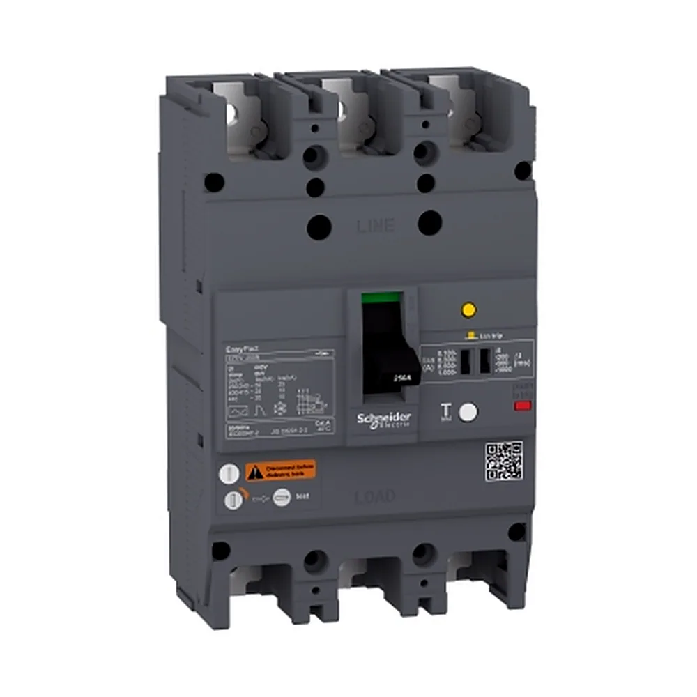 Автоматичний вимикач EASYPACT EZCV250N 3P3T 25кА 125А