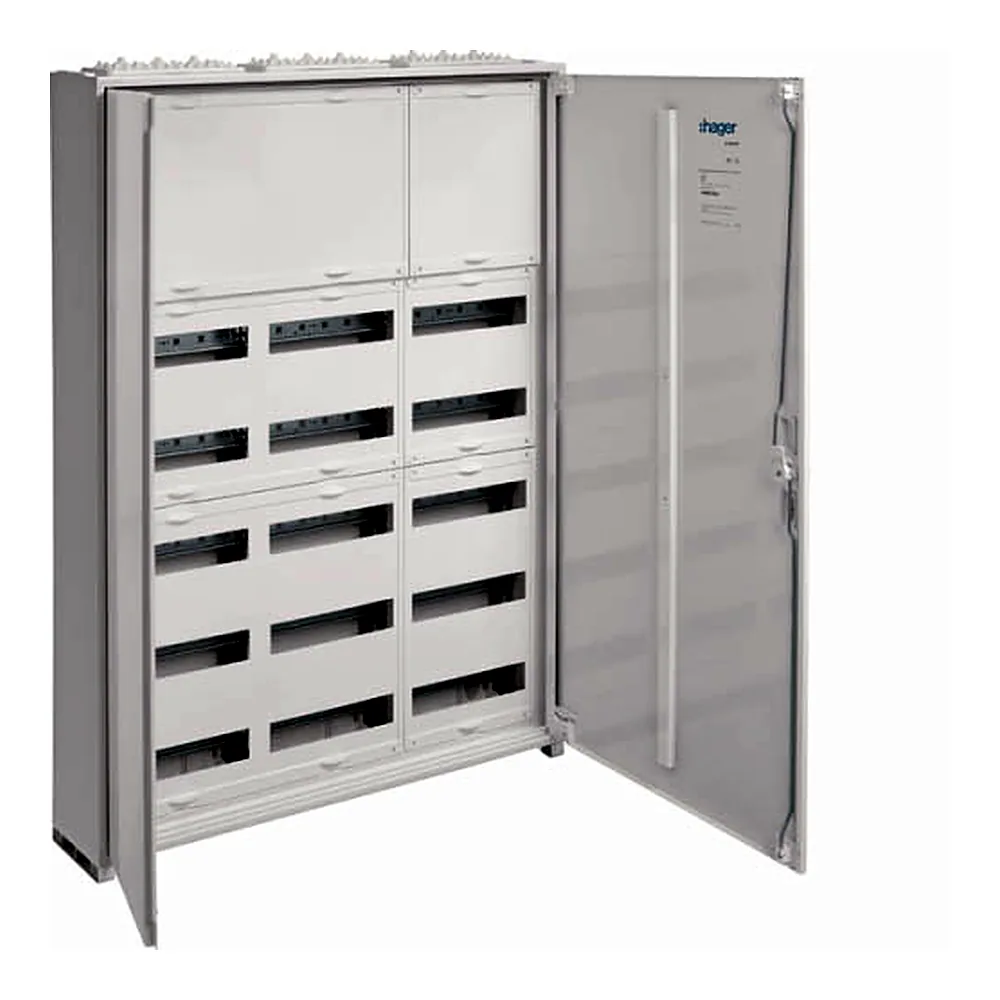 Щит Univers IP44/II 1100x800x161мм 180мод. з блоком для клем