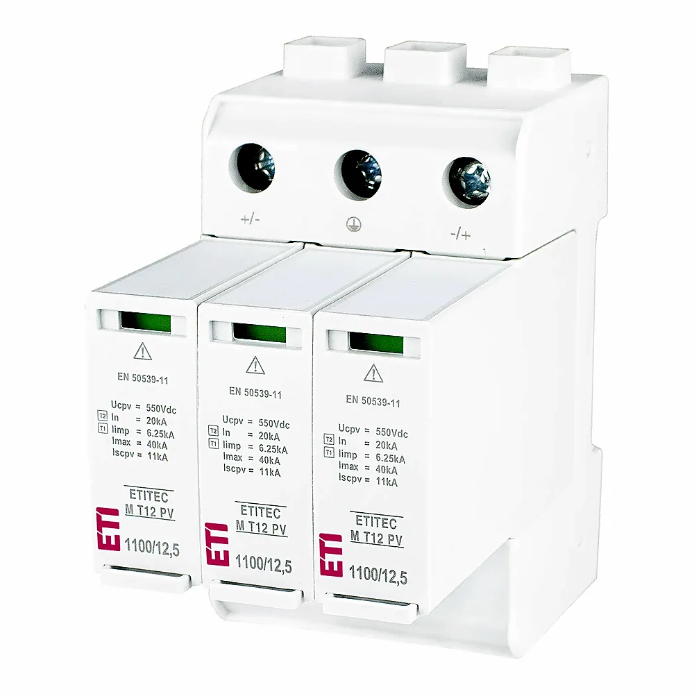 Обмежувач перенапруги ETITEC M T12 PV 1100/12,5 Y RC (для PV систем)