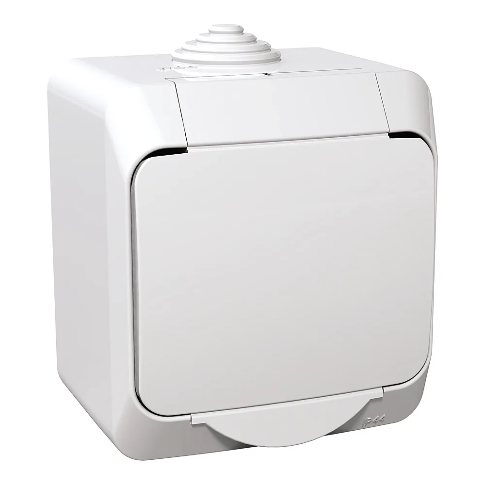 Розетка французький стандарт cedar plus біла Schneider Electric WDE000540