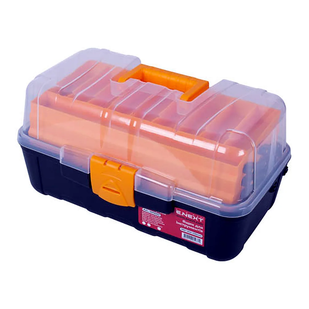 Ящик для інструментів, e.toolbox.pro.02, 16" 390x202x235мм