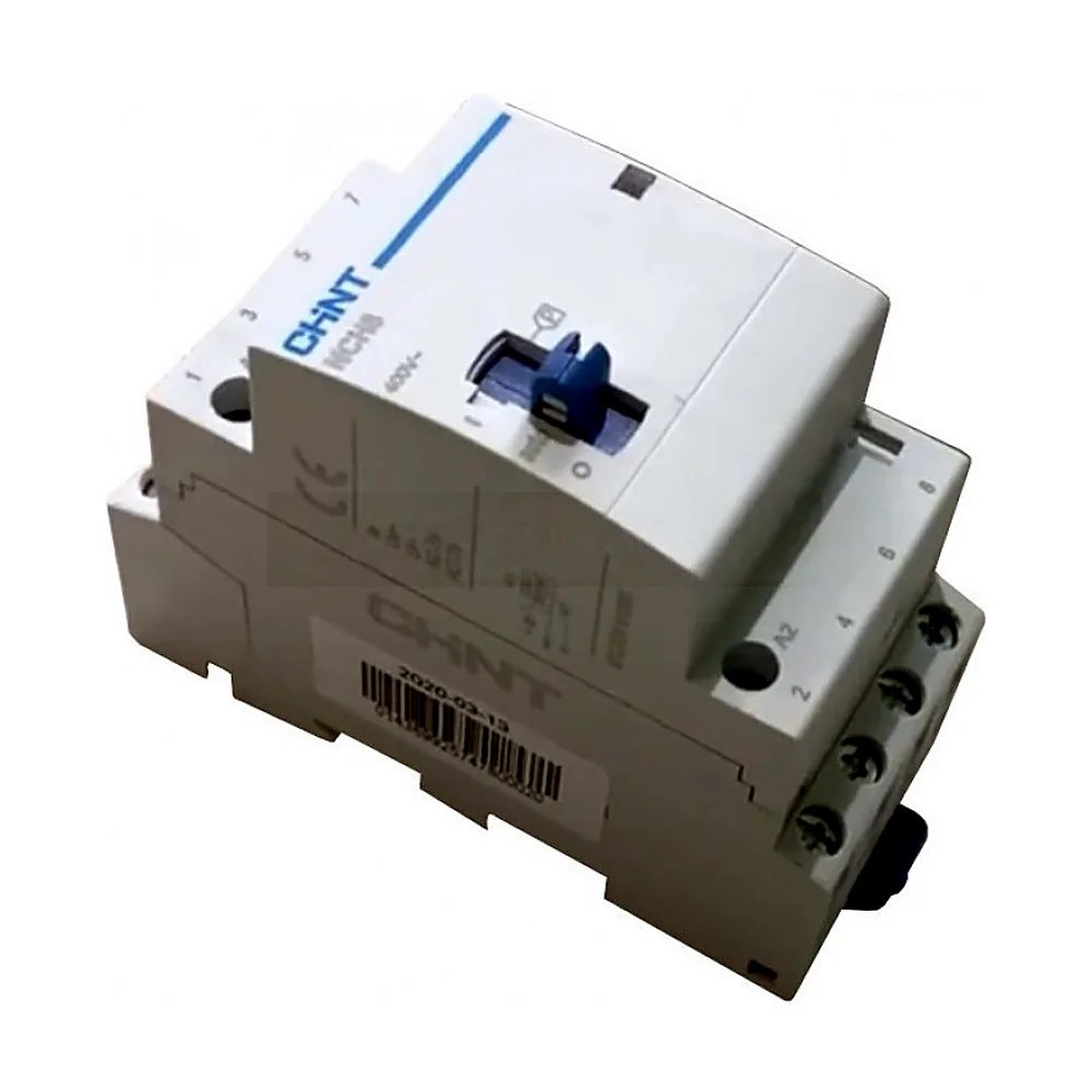 Контактор модульний з ручн. упр. NCH8-20M/40 AC220-240V