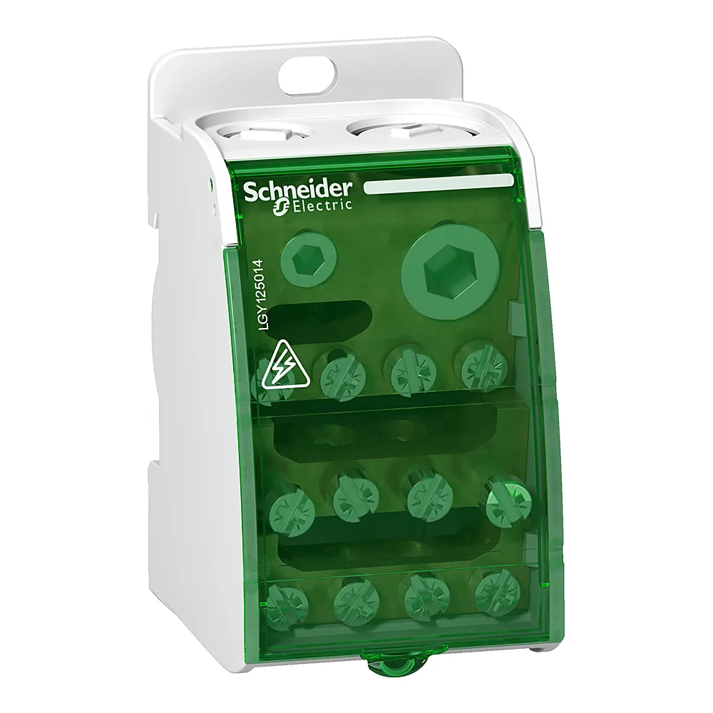 Блок розподільчий 1P 250 А 14 отворів Schneider Electric LGY125014
