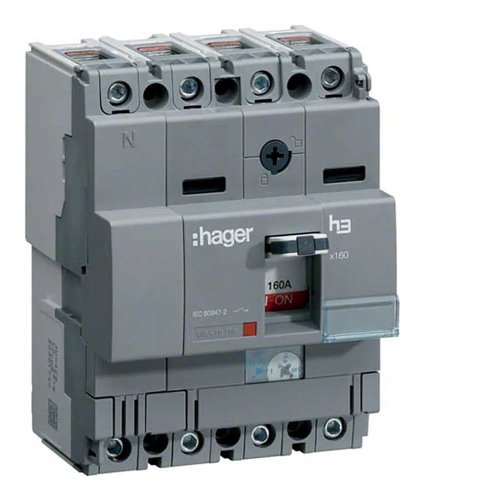 Роз'єднувач x160, In=160А, 4п, Hager