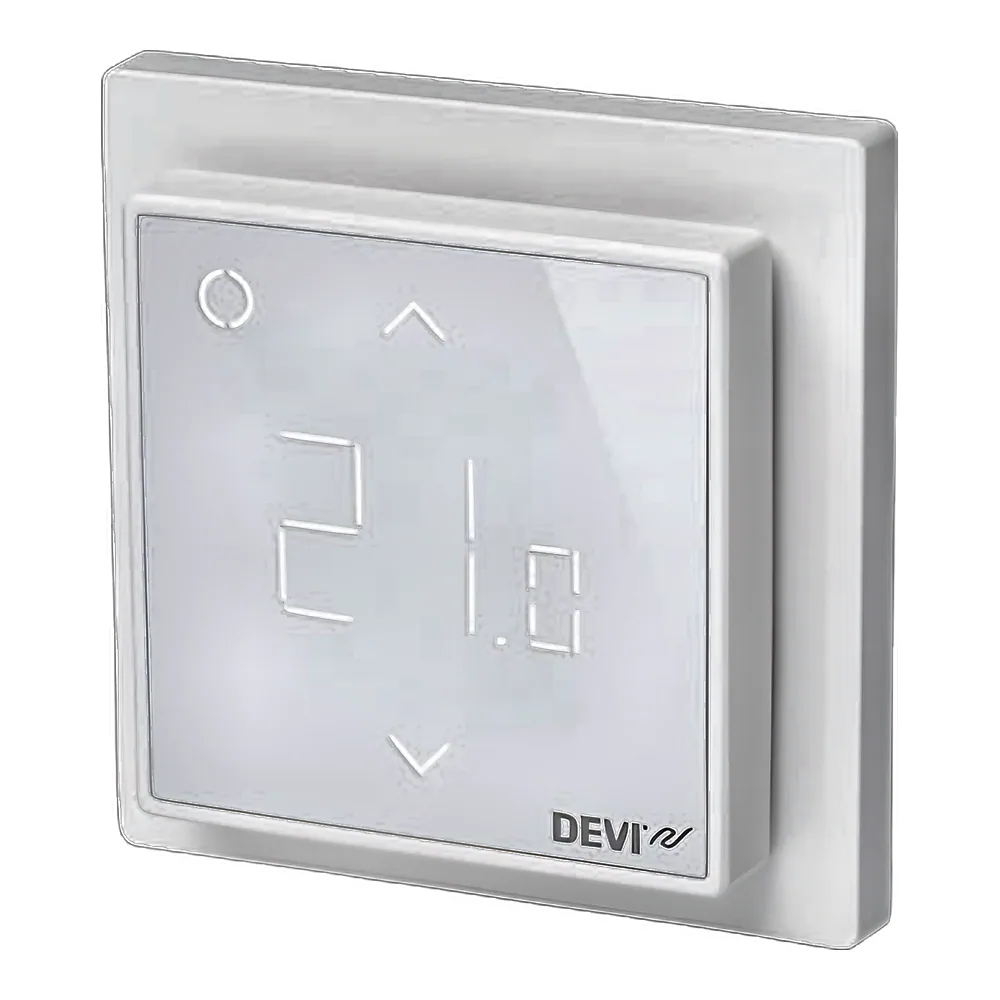 Терморегулятор DEVIreg Smart +5...+45 °C Wi-Fi білий DEVI 140F1141