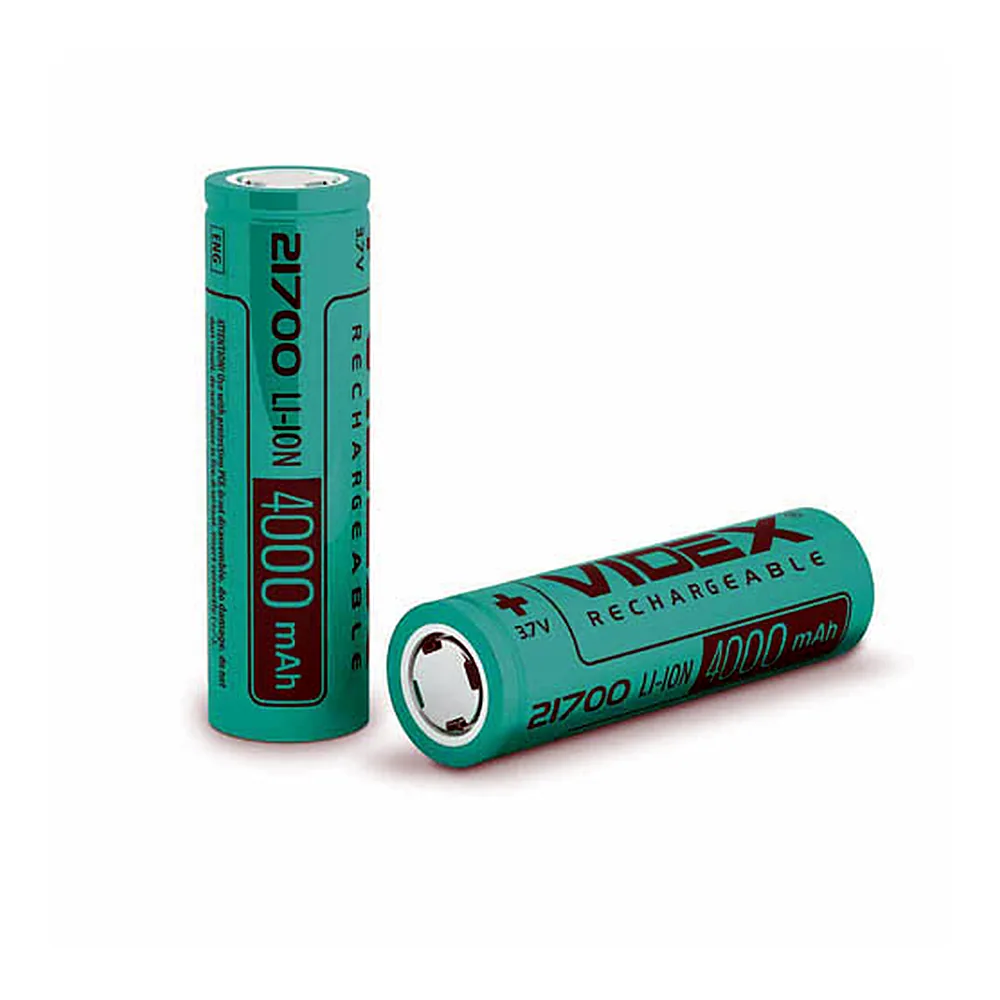 Акумулятор Videx Li-ion 21700 (без захисту) 4000mAh bulk/1шт