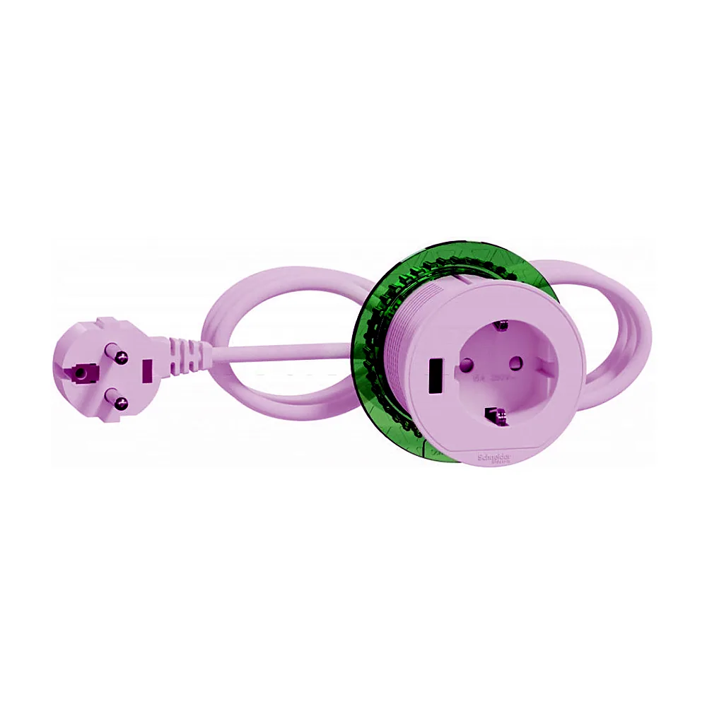Блок 1xрозетка з з/к + 1xUSB Unica System+ білий, Schneider Electric