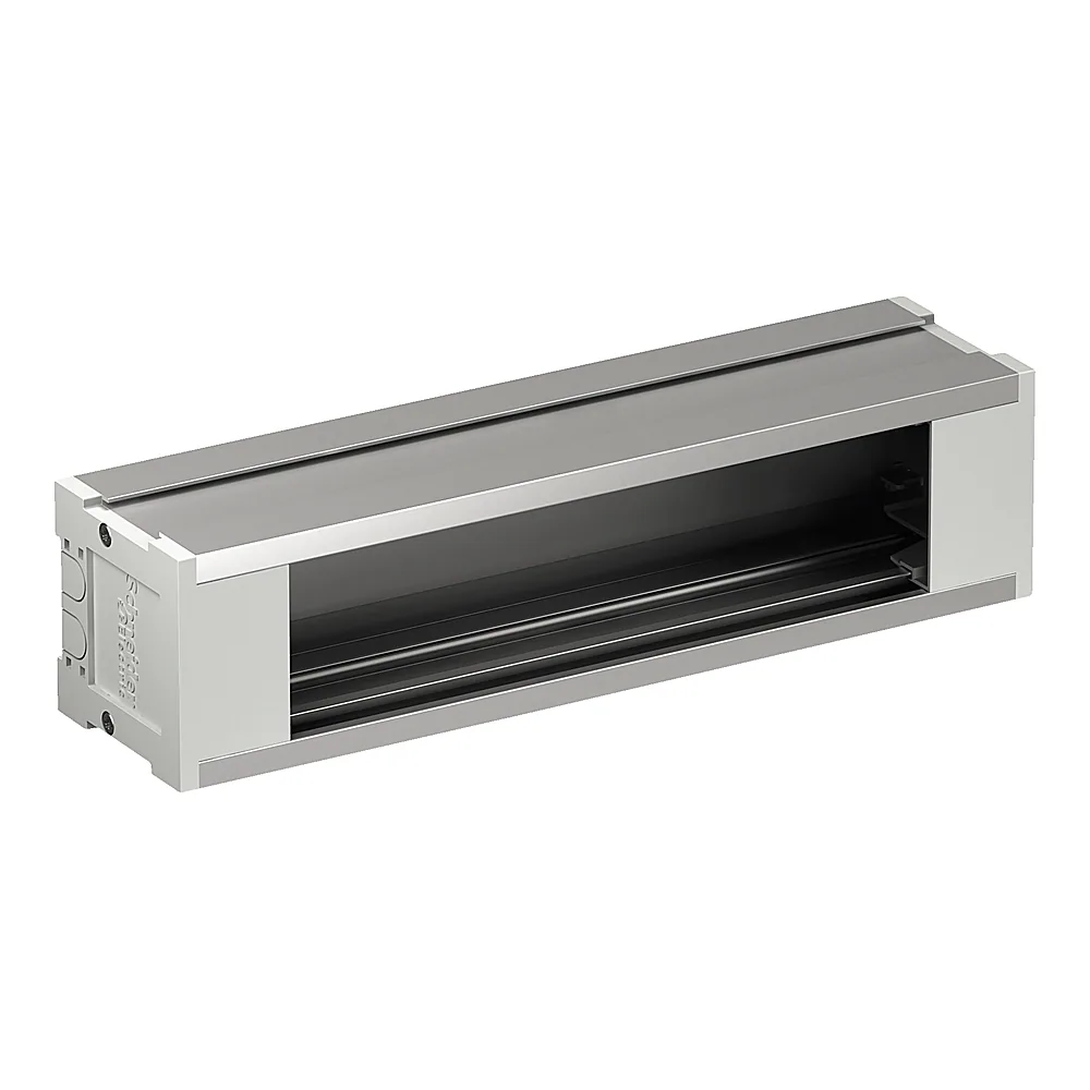 Блок під 4 розетки 45х45 анодований алюміній OptiLine 45 Schneider Electric ISM20421
