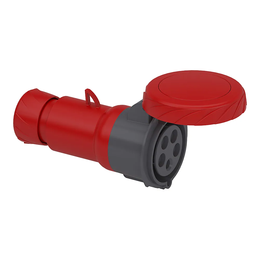 Розетка кабельна переносна 32 А 3P+N+E IP67 380 В PratiKa Schneider Electric PKF32M735